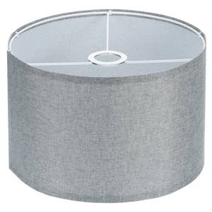 lot 19826 image: PATIKIL Drum Lamp Shades, 12x12x8 Linen Lamp Shade Easy Assembly Lampshade for Table Lamps Floor Lamps Pendant Lights, Gray