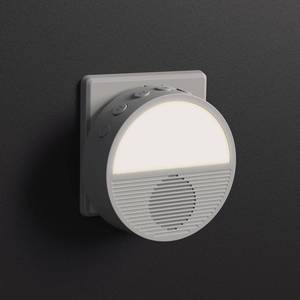 lot 20323 image: Wall Plug in White Noise Sound Machine for Office Privacy, Sunset Inspiration Baby Sound Machine for Night Feeding, Sleep Machine with Light and 28 Non-Looping Sounds