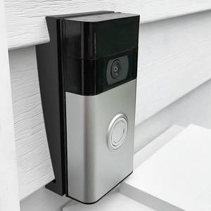 lot 20333 image: AMTHKNO Video Doorbell Vinyl Siding MountingAdapter Angle Adjustment Plate WHardware, for Ring Video Door-BellVideoD-oorbell, R ing 2, R ing 3, Ring 3 Plus Video Doorbell fit Standard Style Siding
