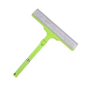 lot 20335 image: Homilifibra All-Purpose Shower Squeegee for Glass Doors, Bathroom Cleaner Tool for Household Home Window Mirror, Cleaning Tile Wall,Car,Windshield Squeegee with 12 Blade and 15 Long Handle