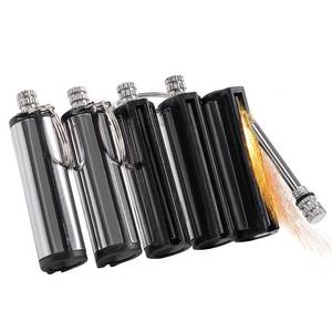 lot 20343 image: hiSpkNix 5-Pack Permanent Match Lighter - Waterproof Keychain Survival Tool for Camping, Candles & Emergency