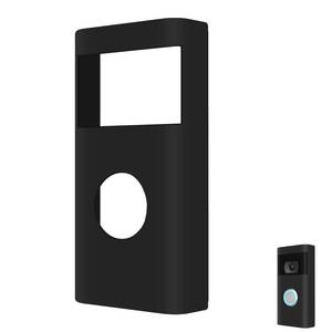 lot 20349 image: SZBAMI Silicone Skin Case Compatible with Ring Video Doorbell (2 Gen) Cover with Sun Glare, UV & Weather Protection