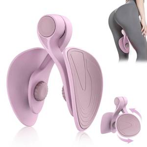 lot 20424 image: Kegel Exerciser, Pelvic Floor Muscle Exercise Devices for Women, Inner Thigh Exerciser Leg Workout Equipment Thigh Trainer for Male Hip Trimmer Inner Thigh Toner Workout (Pink)