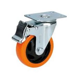 lot 13814 image: Heavy Duty Industrial Caster Wheels Set 8 Pack