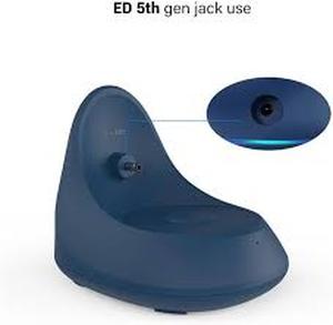 lot 18436 image: Fanxoo ED5 Alexa Battery Base.The DC Socket Provides Mobile Power for Echo Dot 5th Generation,Built in Atmosphere Light,10000 mAh(Blue)(Not Included Alexa)