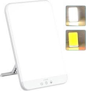 lot 19910 image: 10000 Lux Full Spectrum LED Light Therapy Lamp with Timer