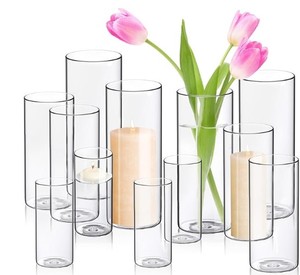 lot 11636 image: 11 Glass 8in x 2 34 in