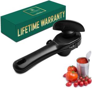 lot 2233 image: Bellemain- Safe Cut Stainless Steel Ergonomic Can Opener, Manual, Smooth Edge Perfect For Home Chefs and Restauraunts