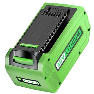 lot 2267 image: MAFACBAC 29472 for Greenworks 40V Battery 40 Volt 6.0Ah 29462 2901319 25302 24322 Lithium Battery Replacement for Greenworks G-MAX 40V Lawn Mower Tools