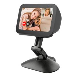 lot 4101 image: Dianves Stand for Echo Show 5 (3rd Gen) & Cell Phone��Adjustable Height Smart Speaker Stand Table Mount Bracket��Magnetic Anti-Slip Base for Show 5 3rd Generation