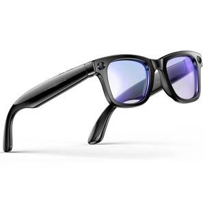 lot 4138 image: Upgraded Ai Smart Glasses with Camera, 800w Anti-Shake Camera Glasses, Real-Time Translation, Ai Object Recognition, Voice Assistant, Blue Light Glasses Suitable for Business, Travel and Outdoor Use