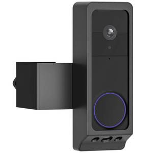 lot 4176 image: Anti-Theft Video Doorbell Mount for Wyze Duo Cam Doorbell Only, No-Drill Doorbell Camera Mount for Wyze DoorBell Camera, Apartment Door Camera Mount for Home Rentals Room