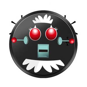 lot 4219 image: Rosie The Robot Decal Stickers for Your Robot Vacuum