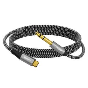 lot 4225 image: USB C to 6.35mm TRS Stereo Audio Cable 10 FT, Unidirectional USB Type-C to 14 Aux Jack Cord, DAC Chip, for Phone, Amplifier, Speaker, Headphone, Only audio output, Not for RecordingChargingCalling