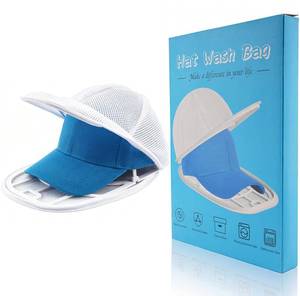 lot 6103 image: Eiito Hat Washer Cage, Hat Washer for Baseball Caps for Washing Machine or Dishwasher, Ball Cap Washers Frame for Flat and Curved Hats, Hats cage, Fit for Adult and Kids, 1 Pack White