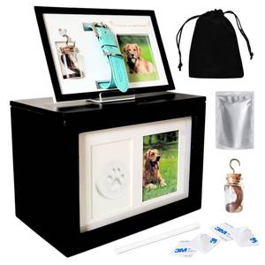 lot 9222 image: Urn for Ashes for Pets Large 9.5 � 5.71 � 7.13 Pet Urn for Dogs, Dog Ashes Keepsake, Pet Memory Box, Cremation Memorial Box, Urnas para Cenizas de Perros