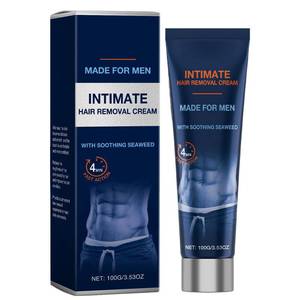 lot 10375 image: 2026 New Painless Hair Removal Cream for Men, Fast-Acting Gentle Depilatory, Intimate & Body Depilatory Cream for Male Grooming, Moisturizing Soothing Formula