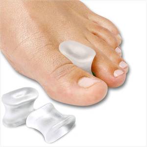 lot 10407 image: NatraCure Gel Toe Spacers 12 Pack - Helps with Bunions, Corns, Blisters, Rubbing & Overlapping Toes - Toe Separators for Women & Men to Correct Toes