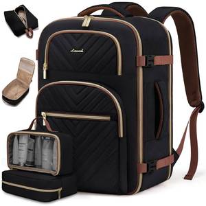 lot 10411 image: LOVEVOOK Travel Backpack Carry on Flight Approved 40L,Waterproof TSA Travel Essentials Personal Item Backpack for Women Men,Large Carry on Luggage Suitcase Travel Bag for Airplane with 3 Packing Cubes