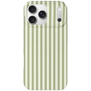 lot 12236 image: Hython for iPhone 17 Pro Max Case Cute Striped Aesthetic Design Simple Stripes Cover 6.9, Thin Slim Soft TPU Bumper Shockproof Rubber Protective Phone Cases for Women Girls Girly Boys, Sage Green