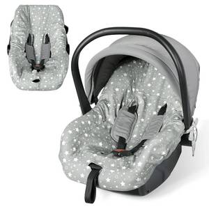 lot 12279 image: Orzbow Infant Car Seat Cover Liner, 100% Cotton Baby Seat Protector Cover, Universal Fit Carseat Liner for Travel System Car Seats, Breathable & Prevent Dirt, Machine Washable, 0-12 Months, Gray
