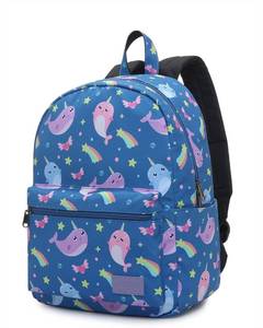 lot 12322 image: HotStyle TRENDYMAX Little Kids Backpack with Chest Strap, Cute for Preschool Kindergarten Girls Boys, Narwhals