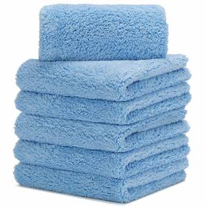 lot 14435 image: CARCAREZ Microfiber Towels for Cars, Car Drying Wash Detailing Buffing Polishing Towel with Plush Edgeless Microfiber Cloth, 450 GSM 16x16 in. Pack of 6