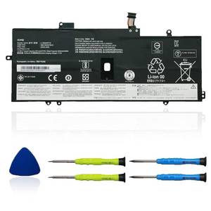 lot 14446 image: OUWEE L18M4P72 Laptop Battery Compatible with Lenovo ThinkPad X1 Yoga 4th 5th GenX1 Carbon 7th 8th Gen Serie 02DL004 L18L4P71 SB10K97642 02DL005 SB10K97643 02DL006 L18C4P71 SB10K97644 15.36V 51Wh