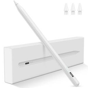 lot 14472 image: Stylus Pen for iPad 2026-2018, 15 Mins Fast Charge Pencil for iPad A16 11th10th9-6th Generation, Air M4 M3 M2 11135-3rd, Pro M4 1112.913, Mini A17 Pro65th, Tilt Sensitivity Palm Rejection