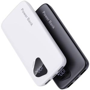 lot 14475 image: 2026 2-Pack 10000mAh Portable Charger with Built in Cables, Travel Essential Battery Pack, 4 Outputs 2 Inputs Slim Power Bank with Cord Wires for iPhone 17161514, Samsung Galaxy S2322, Pixel etc