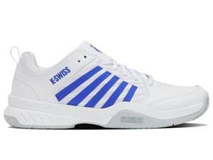 lot 15681 image: K-Swiss Mens Court Express 2 Tennis Shoe, WHTDZZLNG BL, 10.5 M lightly used