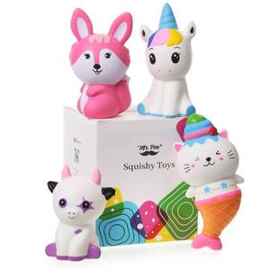 lot 16147 image: Mr. Pen Jumbo Squishies Slow Rising, 4 Pack, Squishy Animals, Squeeze Toys for Kids