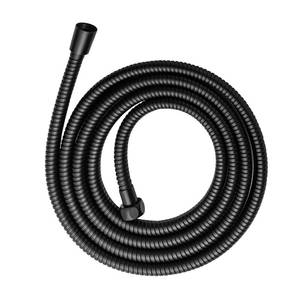 lot 18210 image: OFFO Shower Hose, 120 in Kink Free Stainless Steel Shower Hose Attachment Electroplating Handheld Shower Head Hose Flex Hoses Extension with Brass Insert & Nut for Pet Bathing Cleaning, Matte Black