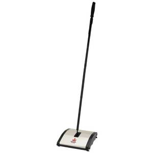 lot 18252 image: Bissell Natural Sweep Carpet and Floor Sweeper with Dual Brush Rotating System and 2 Corner Edge Brushes, 92N0A, 4.2 lb.