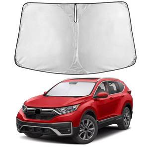lot 18257 image: EcoNour Windshield Sunshade Compatible for Honda CRV 2017-2020 2021 2022, Sun Visor for Front Windshield & Window Sun Shade Cover, UV Heat Blocker & Protector, Car Accessories