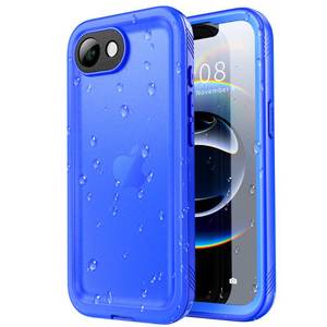 lot 18259 image: SPORTLINK for iPhone 16e CaseiPhone 17e Case, IP68 Waterproof Military Protective Full Body Heavy Duty Shockproof 360 Sealed Dustproof with Camera Screen Protector Cover for i Phone 16 e 6.1 Blue