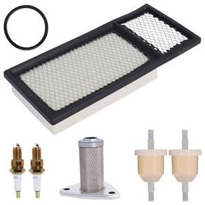 lot 18274 image: Podoy Golf Cart Tune Up Kit Compatible with EZGO TXT Medalist 4 Cycle 295cc350cc 1994-2005 with 72368G01 Air Filter 26591G01 Oil Filter AM116304 Fuel Filter Spark Plug
