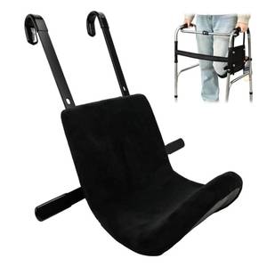 lot 19932 image: Knee Sling for Walker - Adjustable Height Walker Knee Sling Attachment, Supports 300 lbs Without Deformation, Knee Sling with Safety Support Reduces Load & Prevents Secondary Injury
