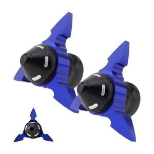 lot 20010 image: Windance 2pcs Universal Front Wheel Frame Sliders Aluminum Alloy Dart Shape Front Fork Crash Protection Cup for Motorcycles Motocross Moped Scooters Dirt Pit Bikes (Black)