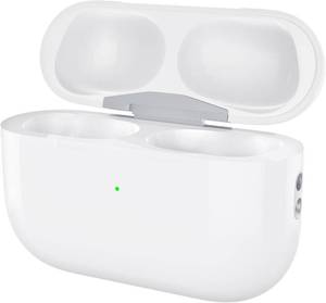 lot 20465 image: Huunad Charging Case Compatible with Airpod Pro 1st & 2nd Generation, Airpod Pro12 Wireless Charger Box Replacement with Sync Button and Built-in 660 mAH (L Port)