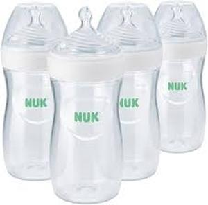 lot 1250 image: NUK baby bottles four pack