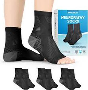 lot 12231 image: BraceAbility Socks Size  Medium