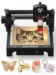 ACMER S1 2500mW Laser Engraver, Portable Cutter & Engraving Machine for Beginners,130Ã130mm Working Area,0.04mm Laser Spot,Creative DIY,Education STEM,Customized Business with Wood,Metal