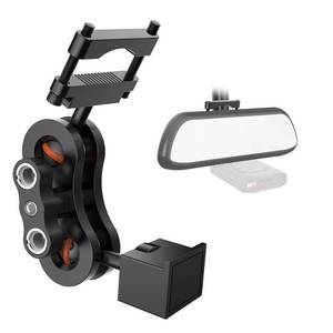 lot 2342 image: Vovucai Radar Detector Mount,Aluminum Radar Mount,Rearview Mirror Rod Mount Bracket��for Escort IX IXc Max360C MKII Max3 Max4 Radar��