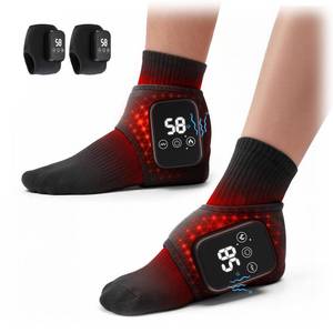 lot 2351 image: Foot Renew Triple Method Massager, 3 in 1 Cordless & Portable Foot and Ankle Massager with 3 Vibration Modes & 3 Heat Levels, for Heel, Arch, and Ankle Comfort & Relief for HomeOfficeTravel (2PCS)