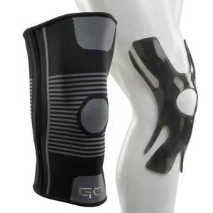 lot 2364 image: Kinesiology Knee Compression Sleeves - Professional Knee Support Braces for Men and Women for Joint Pain Relief, Swelling, ACL, MCL, FSA and HSA Approved (Black, X-Large)
