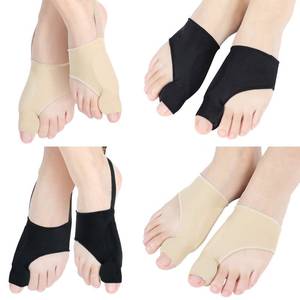 lot 2405 image: Tondiamo 4 Pairs Bunion Relief Pads Sleeve Bunion Corrector Splint Orthopedic Bunions Corrector Socks Big Toe Straightener Protector Hallux Valgus Correction for Men and Women