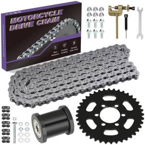 lot 4242 image: CILOYU 35 Chain 140 Links Mini Bike Sprocket 40T Compatible with Coleman CT100U CC100X CK100 SK100 Baja DB30 Monster Moto Motovox MBX10 MBX11 MM-B80 80cc 97cc 100cc Mini Bike Go Kart Parts