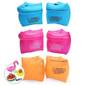lot 4261 image: PVC Arm Floaties for Kids 6-12yrs, Inflatable Swim Arm Bands Water Wings Floater Sleeves Swimming Rings Tube Armlets for Kids Toddlers Adults 6 Pack Inflatable Arm Swimmies