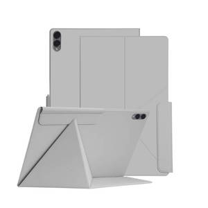 lot 4263 image: Magnetic Case for Samsung Galaxy Tab S11 Ultra 14.6 Inch 2025 - Model SM-X930SM-X936 Tablet with S-Pen Holder, Auto WakeSleep Smart Tablet Cover, Grey